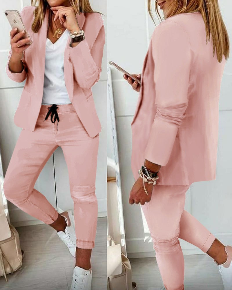 2022wish Amazon independent station new casual fashion suit suit women's suit
