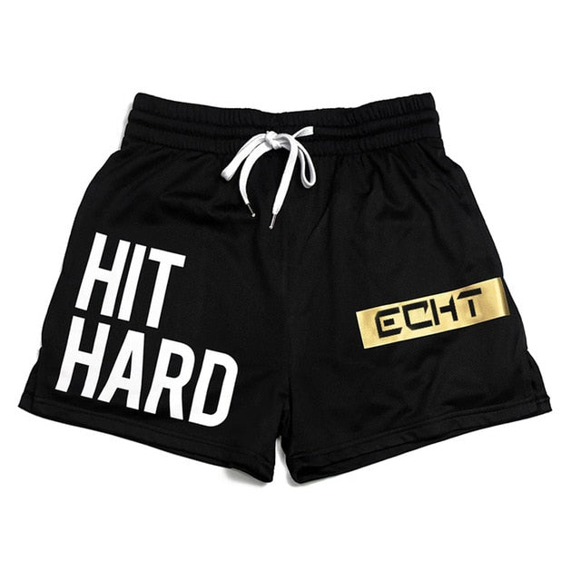 Summer men shorts men's casual shorts fitness exercise beach shorts breathable mesh shorts jogger men's brand shorts