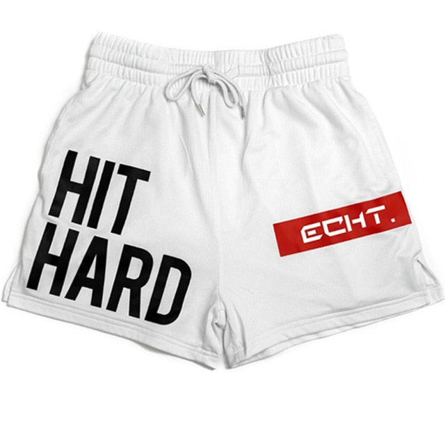 Summer men shorts men's casual shorts fitness exercise beach shorts breathable mesh shorts jogger men's brand shorts