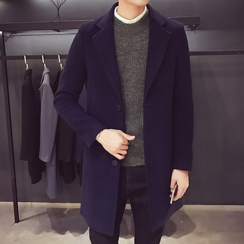 Herren Business Trenchcoat