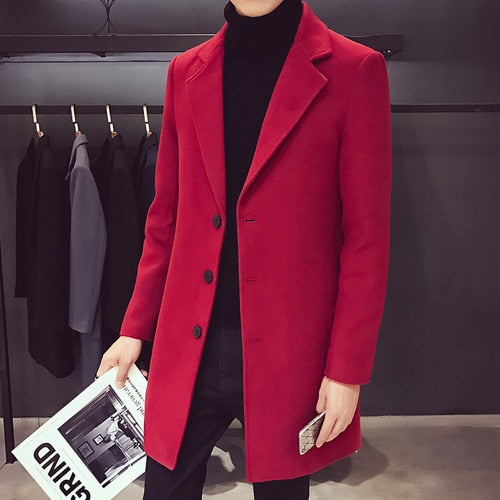 Herren Business Trenchcoat