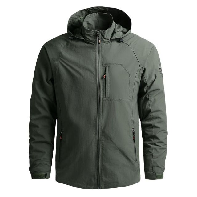 Men Outdoor Hiking Jackets Waterproof Hooded Windbreaker Coat Men 2021 Autumn New Casual Jacket Tactics Military Jackets Men 5XL
