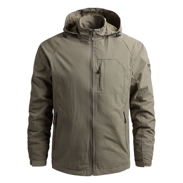 Men Outdoor Hiking Jackets Waterproof Hooded Windbreaker Coat Men 2021 Autumn New Casual Jacket Tactics Military Jackets Men 5XL