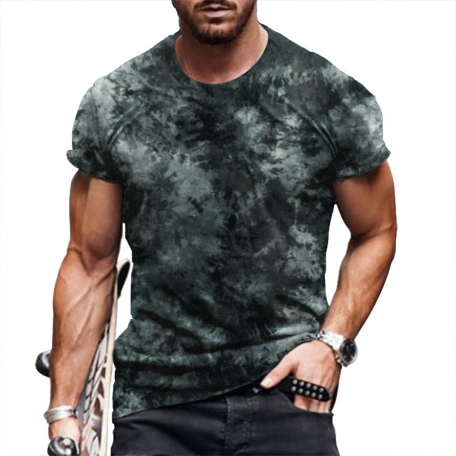 T Shirt Men Striped Fashion Mens Summer T-shirts 4XL Male Oversized Tee Shirt Print Funny Casual t Shirt for Man Casual 2021