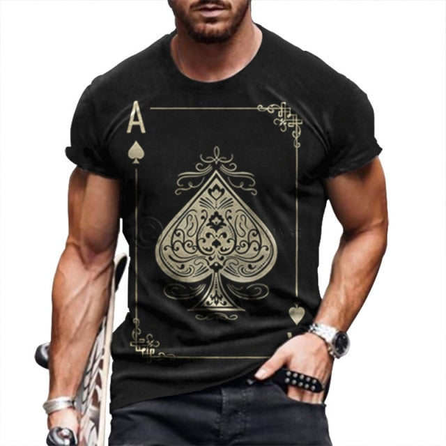 T Shirt Men Striped Fashion Mens Summer T-shirts 4XL Male Oversized Tee Shirt Print Funny Casual t Shirt for Man Casual 2021