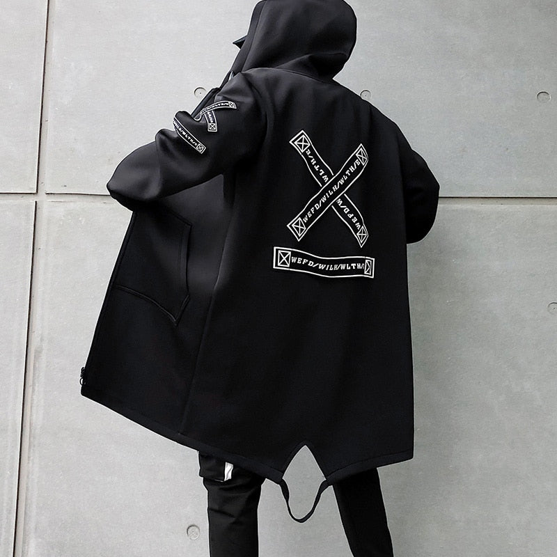 Frühling Herbst Männer Kapuzen Jacke