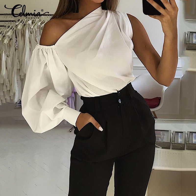 Elegante Langarm Bluse