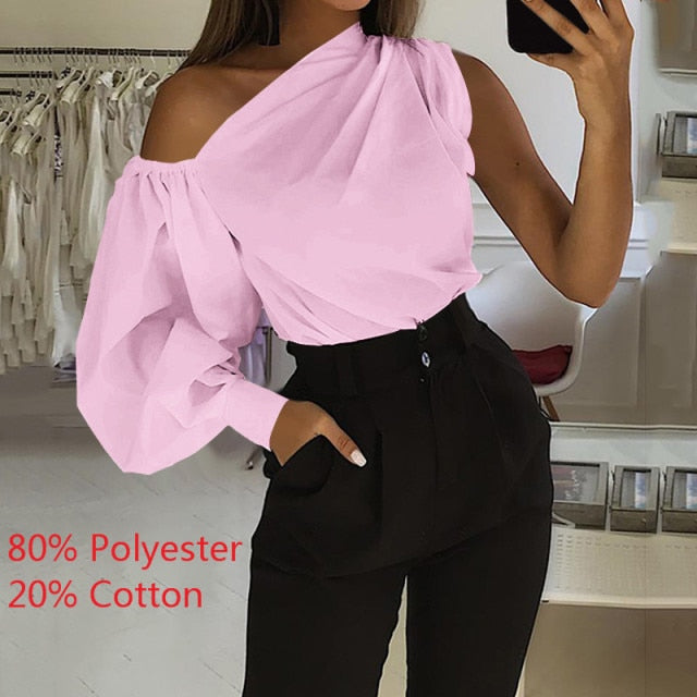 Elegante Langarm Bluse