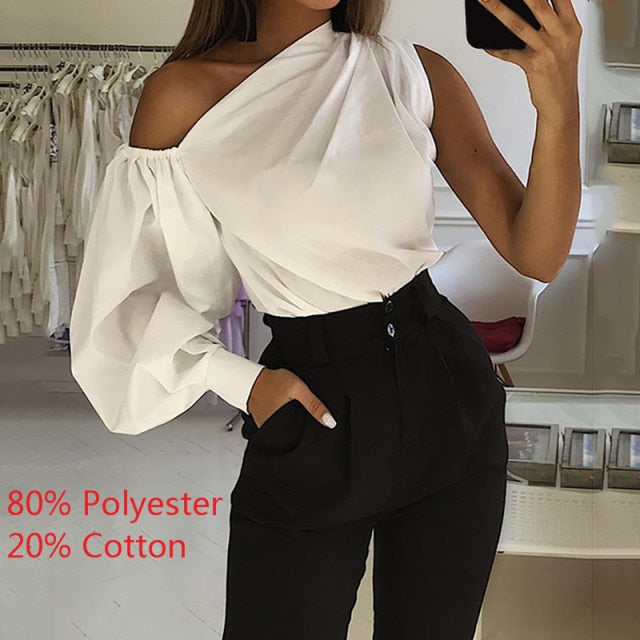 Elegante Langarm Bluse