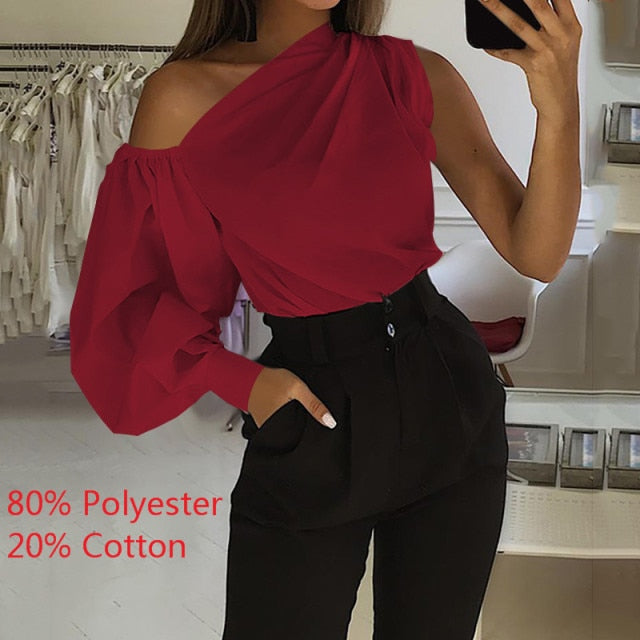 Elegante Langarm Bluse