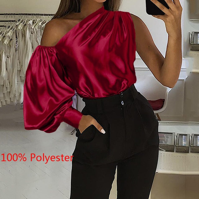 Elegante Langarm Bluse