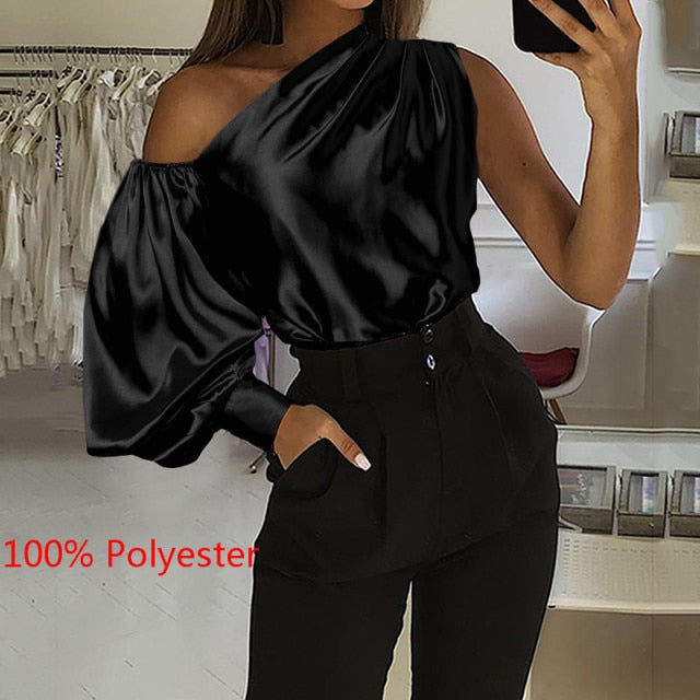 Elegante Langarm Bluse