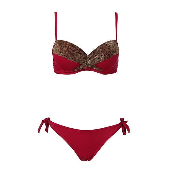 Push-Up-Bikini Zweiteiler