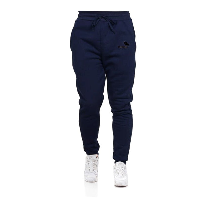 Mens Joggers Casual Pants Fitness Men Sportswear Tracksuit Bottoms Skinny Sweatpants Trousers Black Gyms Jogger Track Pants