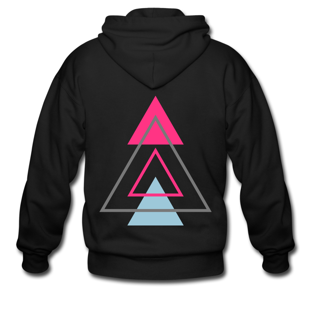 Men’s Heavyweight Hooded Jacket - black