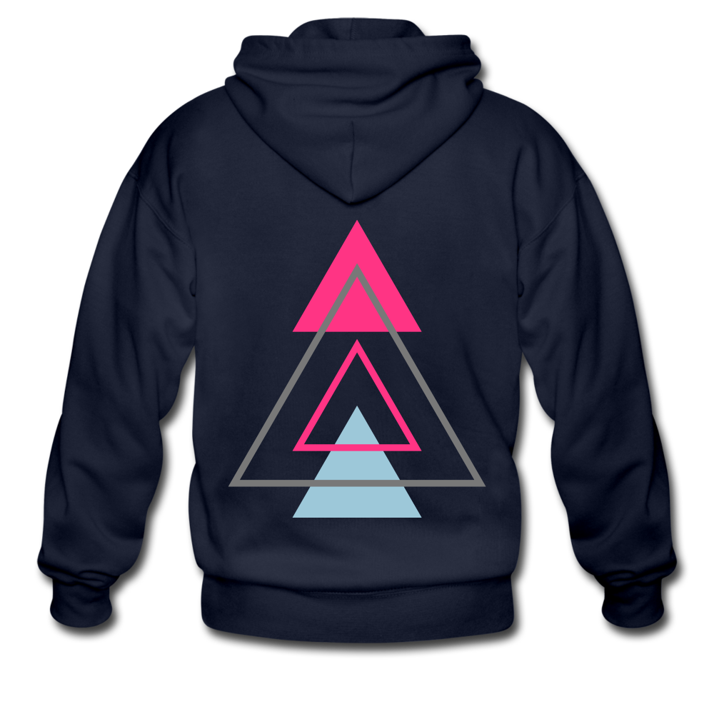 Men’s Heavyweight Hooded Jacket - navy