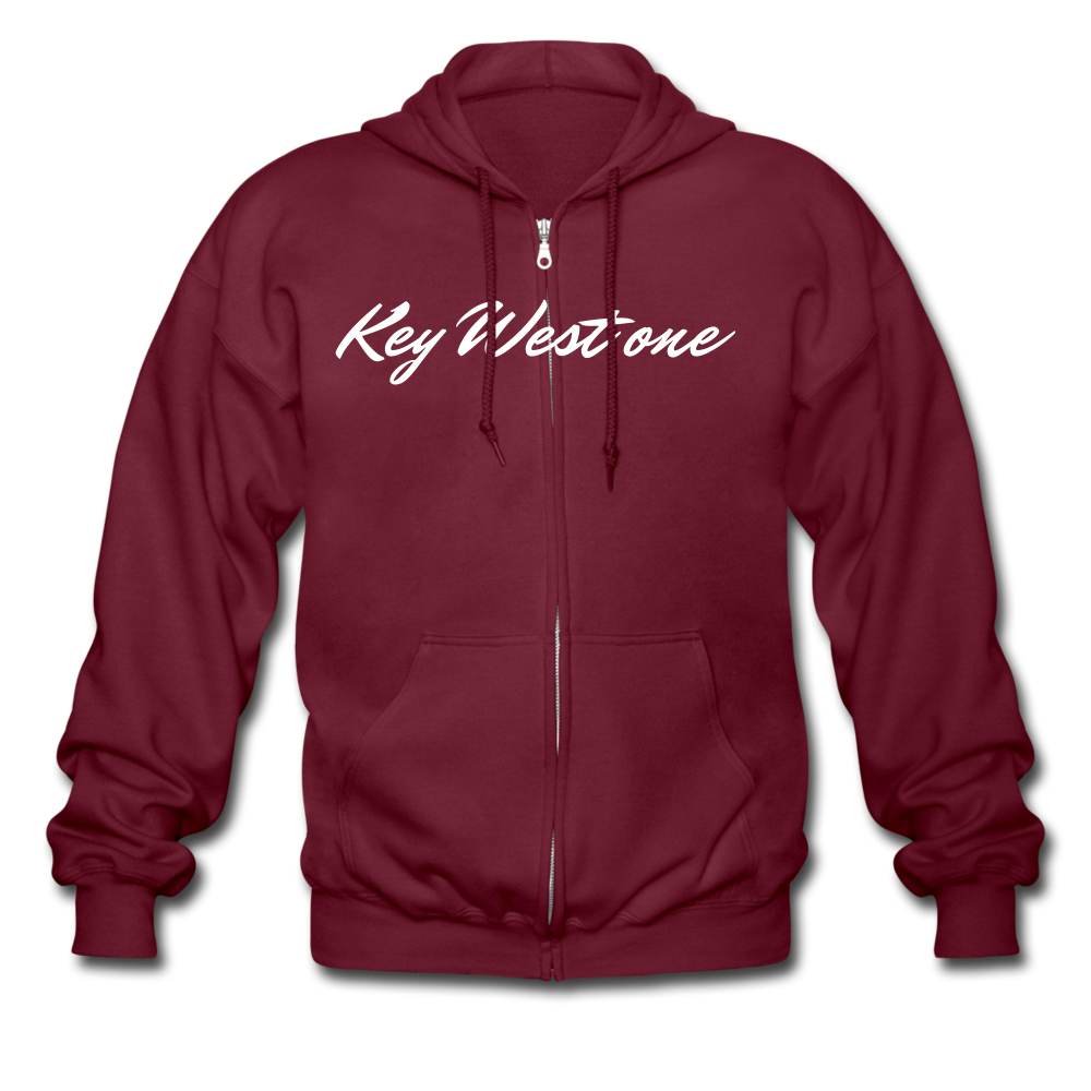 Men’s Heavyweight Hooded Jacket - maroon