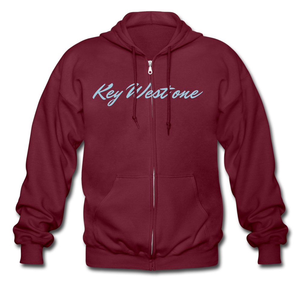 Men’s Heavyweight Hooded Jacket - maroon