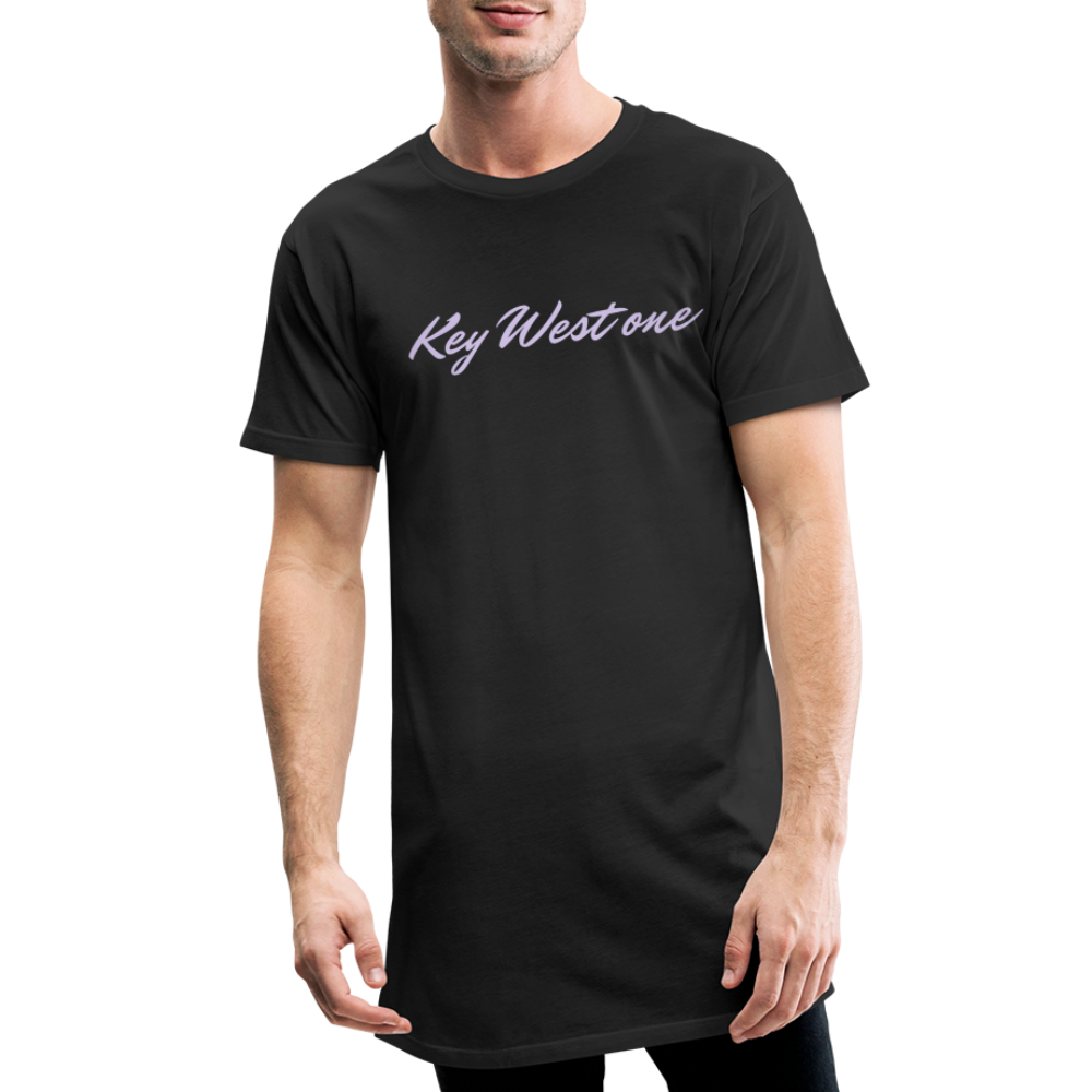Men’s Long Body Urban Tee - black