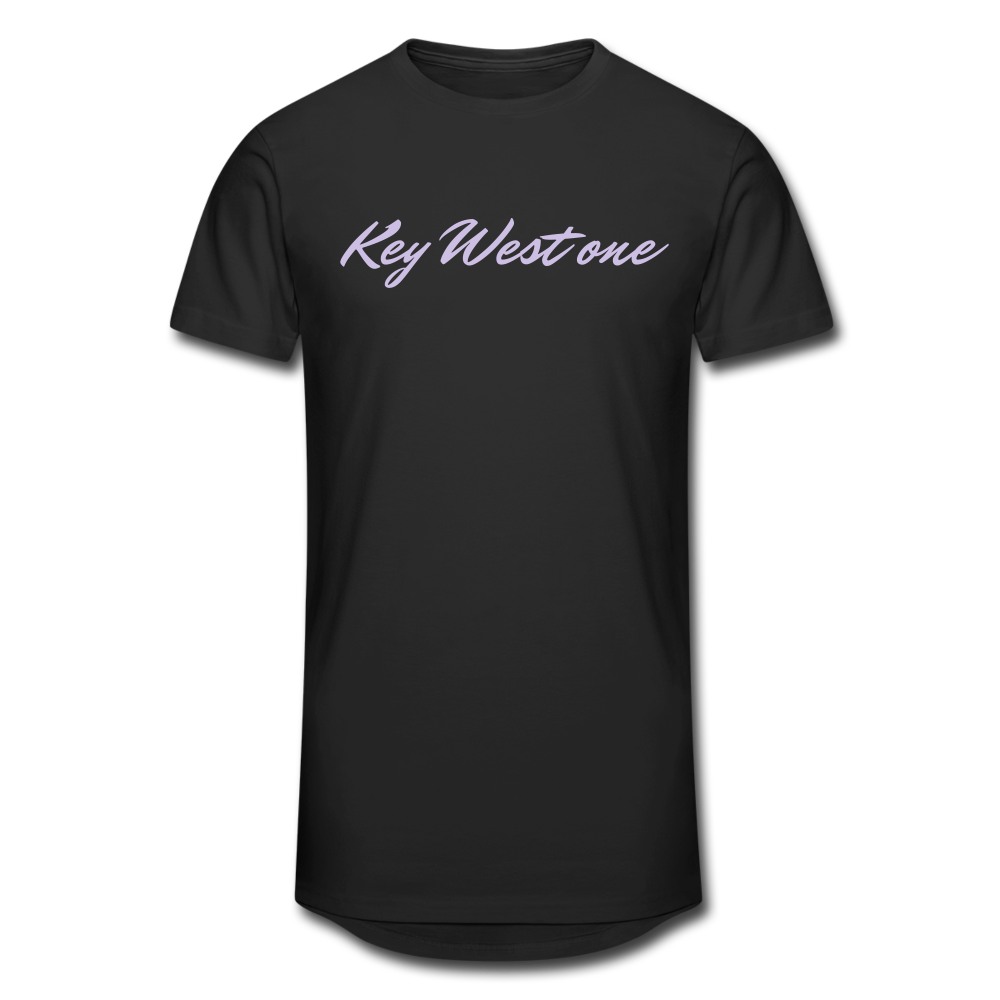 Men’s Long Body Urban Tee - black