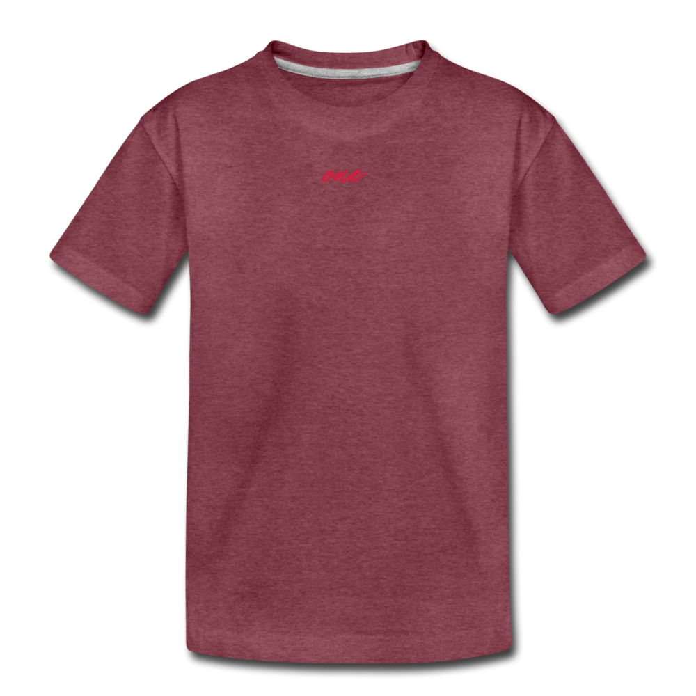 Teenager Premium T-Shirt - heather burgundy