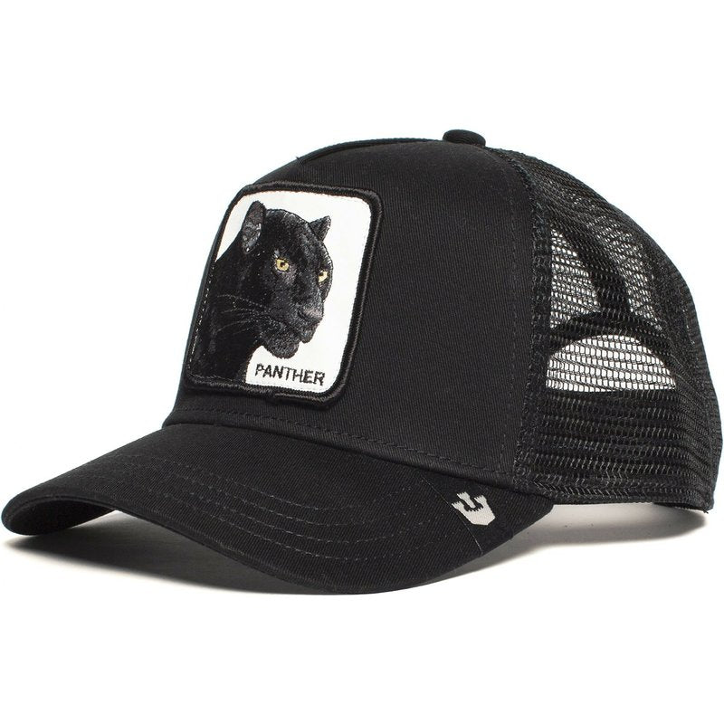 Panther Mesh Cap Summer Baseball Cap Anime Gorilla FREEDOM Black Trucker Hat Shark Toucan Dad Hat Net Snapback Women Men