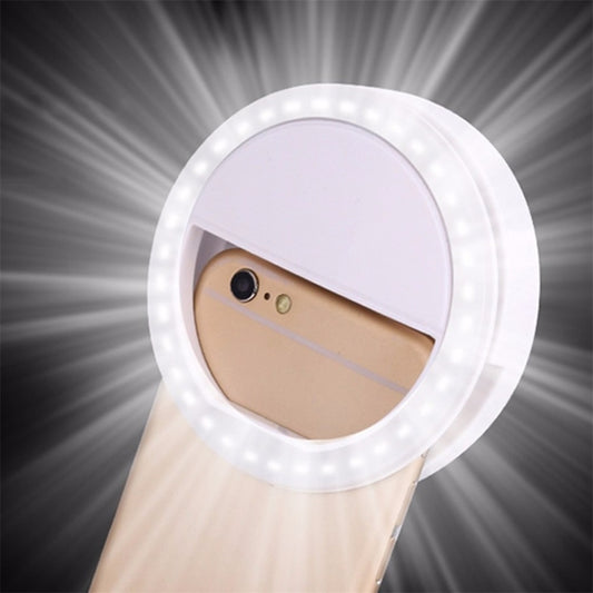 2021 New Universal Mobile Phone Accessories LED Three Gear Ring Fill Light Selfie Live USB Rechargeable