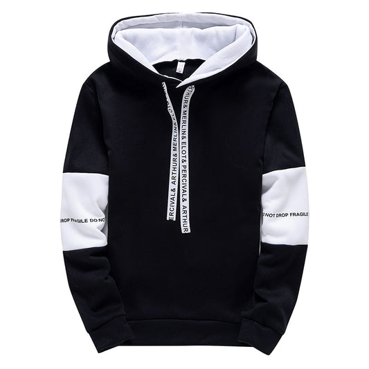 Men&#39;s Hoodies Long Sleeve Casual Printing With Letter Sweatshirt New Spring Hip Hop Pullover Sports Top Male Hooded Sweatshirt