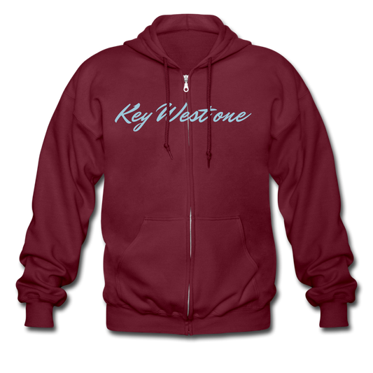 Men’s Heavyweight Hooded Jacket - maroon