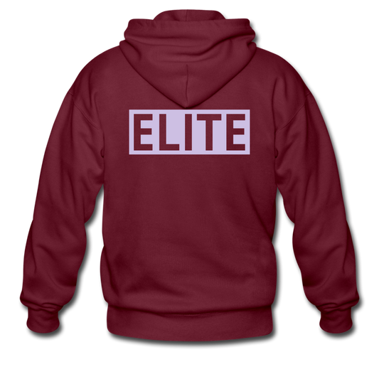 Men’s Heavyweight Hooded Jacket - maroon