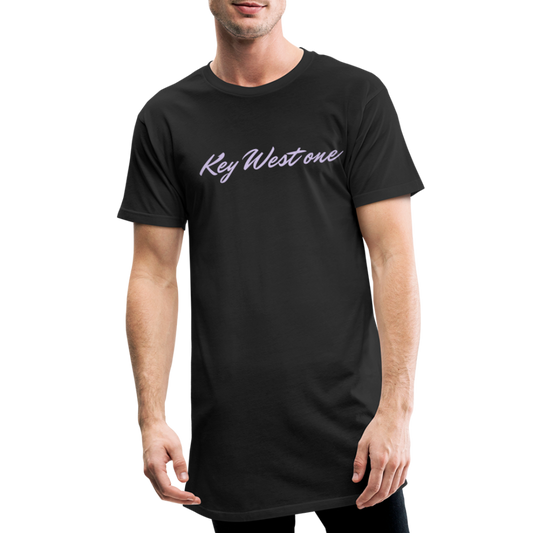 Men’s Long Body Urban Tee - black